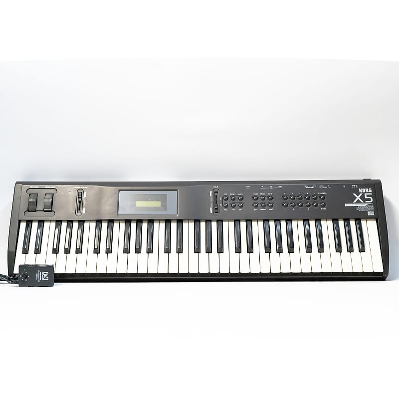 Korg X5 - 61-Key Music Synthesizer / Keyboard with Power Supply image 1