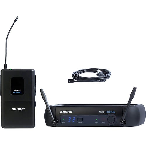 Shure PGXD14/93 Digital Wireless Omni Lavalier Microphone System (900 MHz) image 1