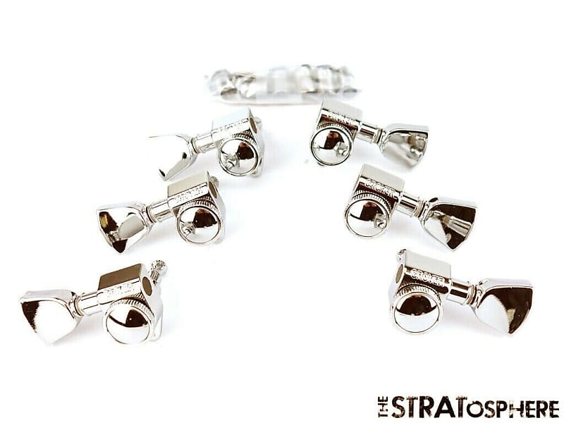 NEW Grover LOCKING TUNERS 3x3 for Gibson Les Paul Nickel Reverb
