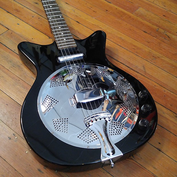 Danelectro 59 Acoustic Electric Resonator Black