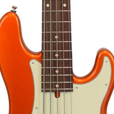 Mike Lull PJ5 Bass Candy Apple Orange RW image 7