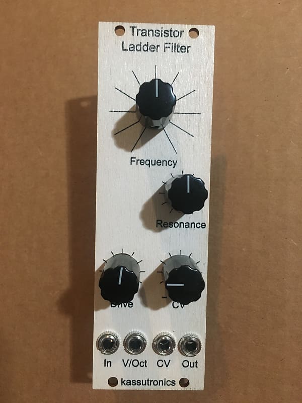 Kassutronics Transistor Ladder Filter Eurorack Reverb