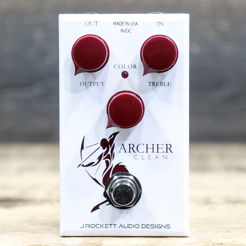 J. Rockett Audio Designs Archer Clean Tour Series Clean/Color Boost Effect  Pedal