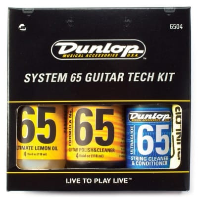 Dunlop 6504 Formula 65 Guitar Care Products Kit image 1