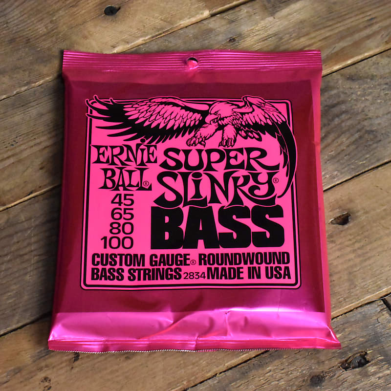 Ernie Ball Super Slinky Bass Strings 45-100 image 1