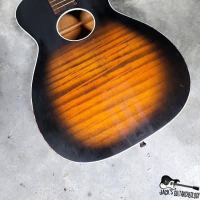 Luthier Special: Harmony Stella American Made Guitar Husk Project (1960s, Sunburst) image 9
