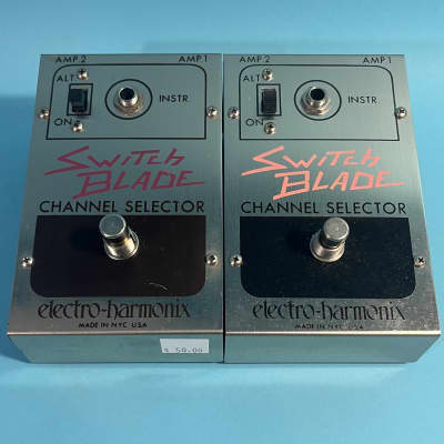 Electro Harmonix Switch Blade Vintage Switcher W/ Box Brown & Red Silkscreen! G3 image 8