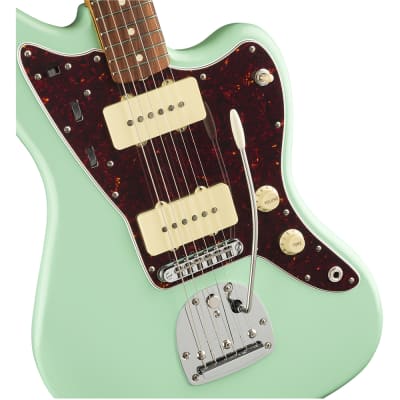 Fender Vintera 60s Jazzmaster Modified Guitar, Pau Ferro Fingerboard, Surf Green image 3