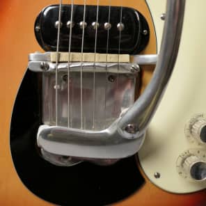 Mosrite Joe Maphis 1959 sunburst; rare set-neck, side-jack