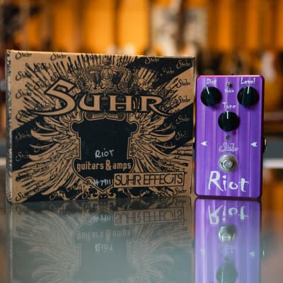 Suhr Riot 'Black' Limited Edition Distortion Pedal (#260 of 500