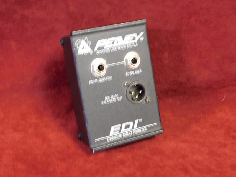 Peavey EDI Equalized Direct Interface Guitar DI Box! Reverb
