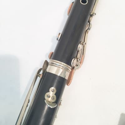 Pourcelle Bb Albert Clarinet High Pitch A454 Restored with Case-Wood Mouthpiece image 11