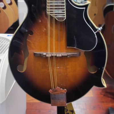 Gold Tone GM-35 F Style Mandolin with case - Tobacco Sunburst image 2