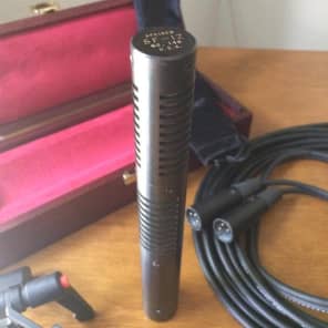 Speiden SF-12 Stereo Ribbon Microphone Kit, No. 145, with Box, Cables, and Royer Shock Mount image 4