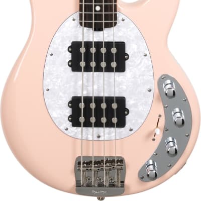 Ernie Ball Music Man StingRay Special 4 HH Bass Guitar - Pueblo Pink with Rosewood Fingerboard image 1