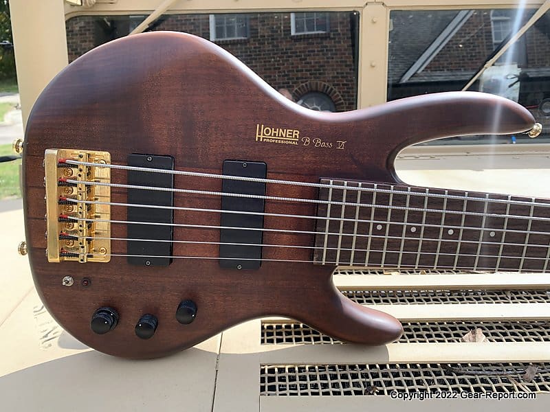 Hohner B Bass VI 1991-? - Walnet | Reverb