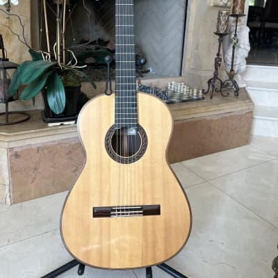 Kenny Hill Legacy Double Top Classical Guitar 2009 - French Polish for sale