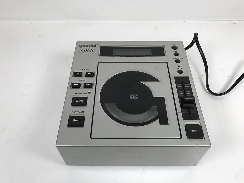 Gemini CDJ-10 Professional CD Player Deck DJ Controller | Reverb