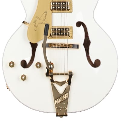 Gretsch G6136TG Players Edition Falcon with Bigsby Left-handed - White image 1