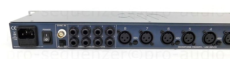 Presonus DIGIMAX D8 8 Channel Mic Preamp Converter ADAT | Reverb