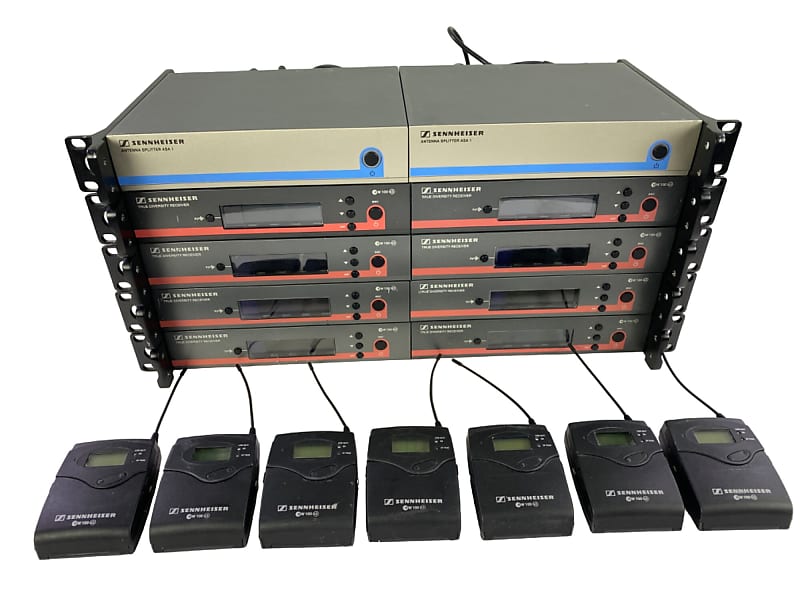 Sennheiser Eight Channel ew100 G3 Wireless System with ASA 1