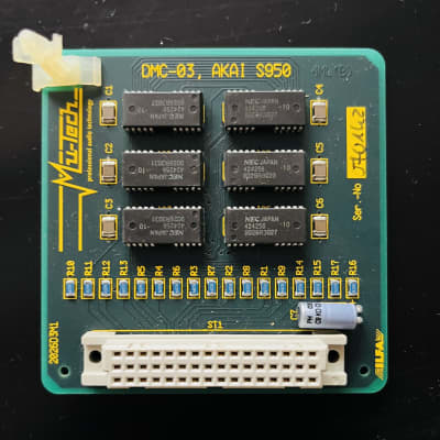 Akai S950 ram mutech 1990 - Green