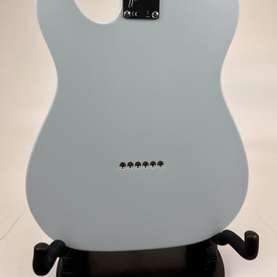 Fender American Performer Telecaster with Rosewood Fretboard 2021 Satin Sonic Blue image 9