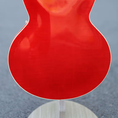 Mint Heritage Standard Series H-535 Semi-Hollow Electric Guitar Trans Cherry image 11