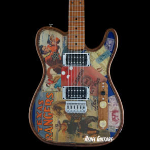 Walla Walla Guitar Maverick Pro Crystal “Tone Ranger” Tele Guitar Telecaster image 1