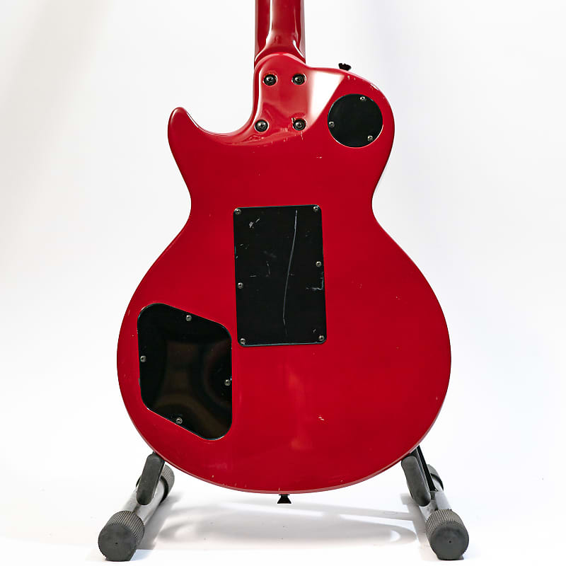 ESP Edwards ERI-98LP Les Paul Rouage Rika Electric Guitar with Gigbag - Red  | Reverb France