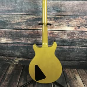 Used Hamer USA Special TV Yellow Double Cutaway Electric Guitar With Case image 5