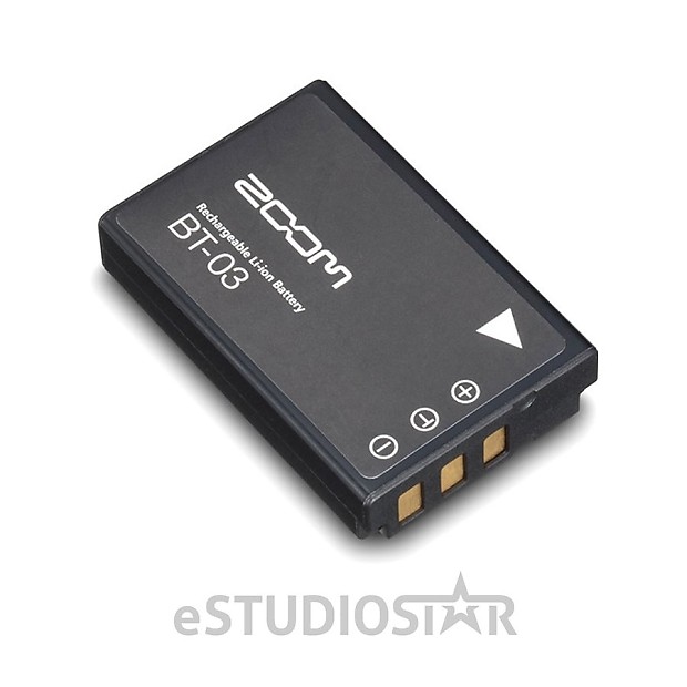 Zoom BT-03 Rechargable Battery for Q8 Handy Recorder image 1