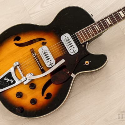 Harmony Meteor Sunburst 1959 | Reverb