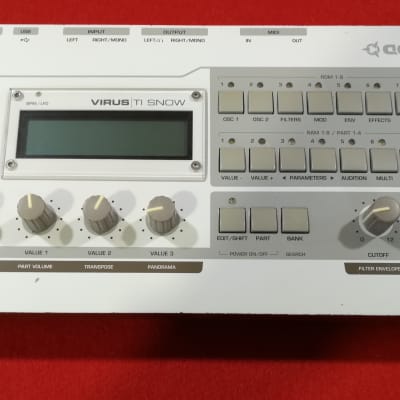 Access Virus TI Snow Desktop Digital Synthesizer 2010s - White