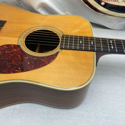 Alvarez DY74 Acoustic Guitar with Case - MIJ Made In Japan 1985 image 7