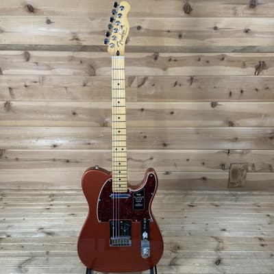 Fender Player Plus Telecaster Electric Guitar - Aged Candy Apple Red image 2