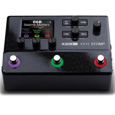 Line 6 HX Stomp Multi-Effect and Amp Modeler | Reverb