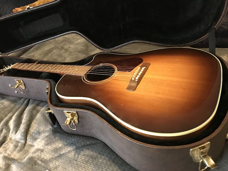 Gibson J-15 Special Cutaway Acoustic Guitar Walnut Burst 2018