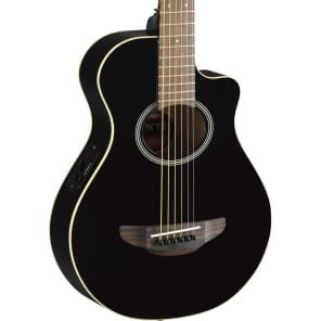 Yamaha APXT2 3/4 Size Acoustic/Electric Cutaway Guitar Black