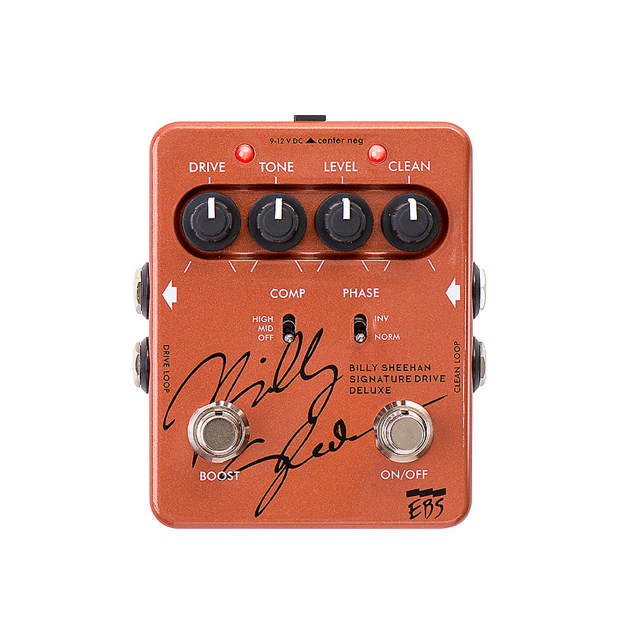 EBS Billy Sheehan Signature Drive Deluxe Bass Deluxe | Reverb