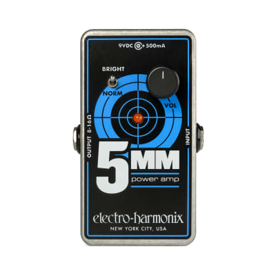 New Electro Harmonix EHX 5mm Power Amplifier Guitar Effects Pedal image 1