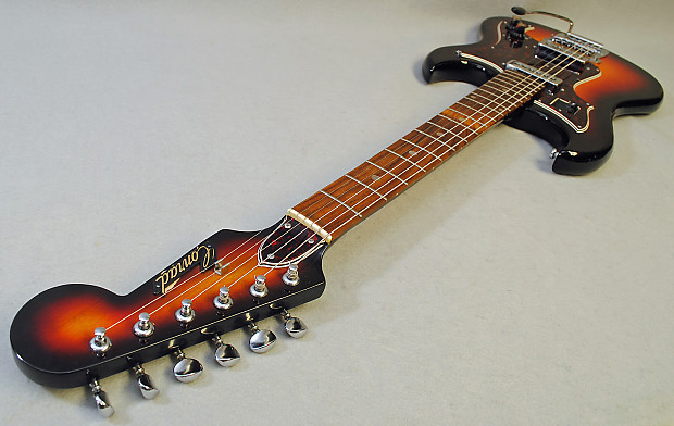 新品入荷 Conrad Vintage 1960s Electric Guitar Sunburst Made in Japan ギター