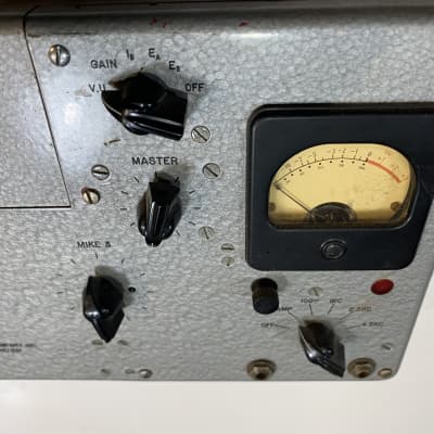 RCA NBC Custom 3 channel Mic Preamplifier for remote recording 1960 - Gray image 3