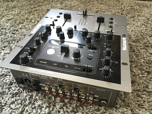 Numark X6 24-BIT DIGITAL MIXER デジタルミキサー Numark X6 Tabletop DJ Mixer with FX | zZounds