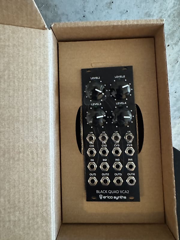 Erica Synths Black Quad VCA2