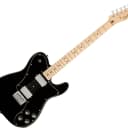 Used Squier Affinity Series Telecaster Deluxe - Black w/ Maple FB