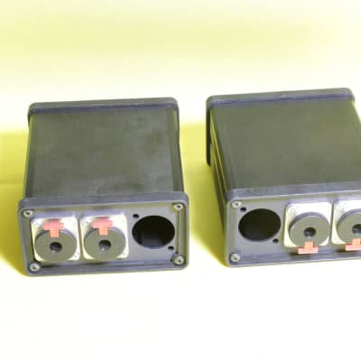 TWO (2x) Canford Audio 6 way Neutrik box  installed with 5x 1/4 inch jacks Black image 2