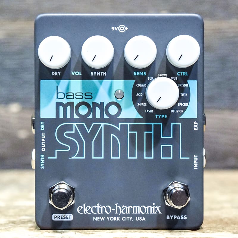 ベース electro-harmonics bass mono SYNTH Electro Harmonix Bass Mono Synth - 小型でコスト