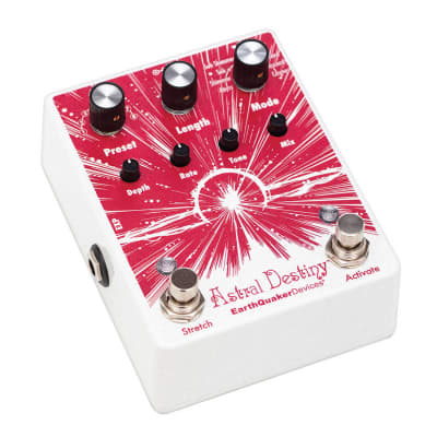 EarthQuaker Devices  Astral Destiny 2021 White/Red image 4