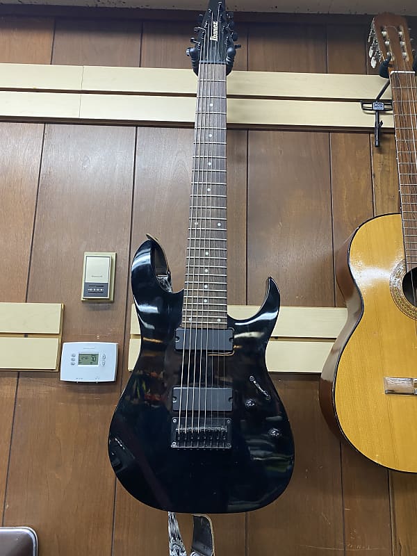 【希少】ibanez アイバニーズ RGA8 BK 8弦ギター エレキギター DISC Ibanez RGA8 8-String Electric Guitar, Black at Gear4music
